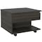 Tuhome Riverside 2 Piece Living Room Set, Bar Cart, Coffee Table, Espresso CLIV36 - alternate 2